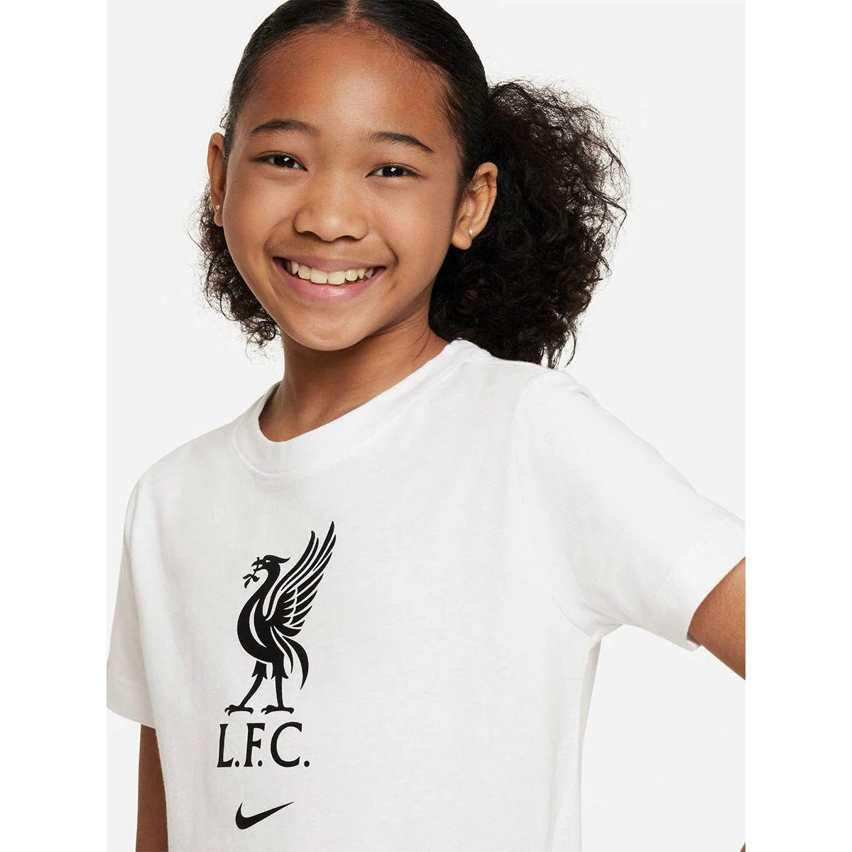 NIKE Liverpool FC Crest Kids Football T-Shirt