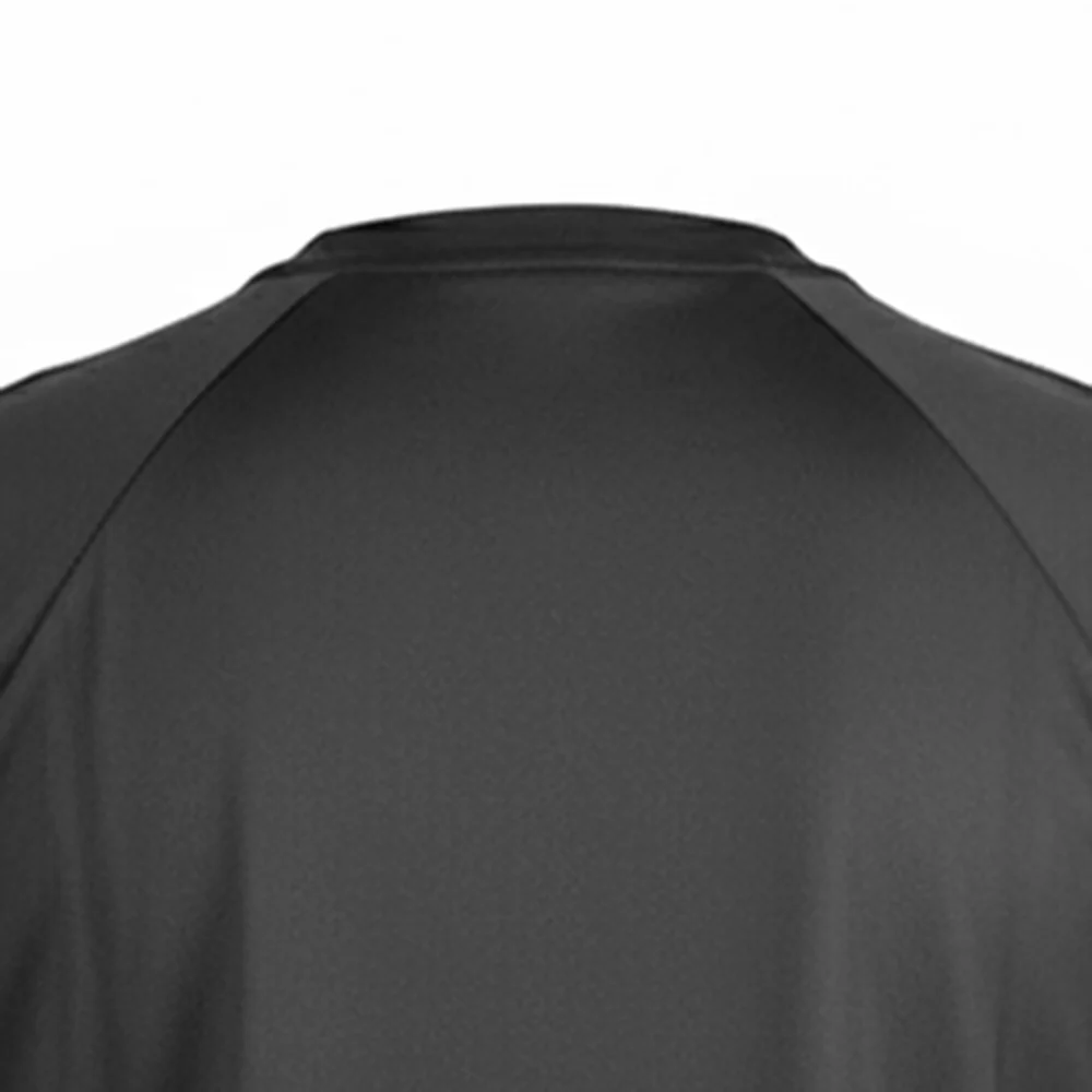 Женская тренировочная футболка Spike Black — цвет черный, размер L