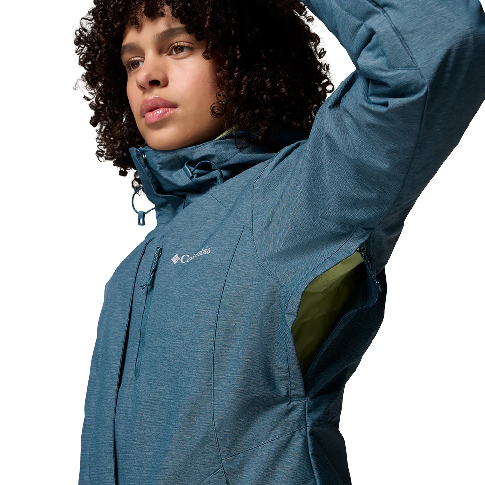 Женская куртка Columbia Whirlibird™ V Interchange — цвет зеленый, размер 2XL (американский размер)