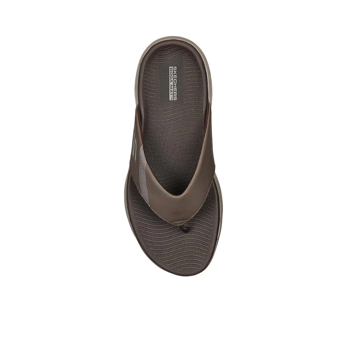 Мужские сандалии Skechers Summer Parsdise GOwalk 6 — цвет коричневый, размер US 10