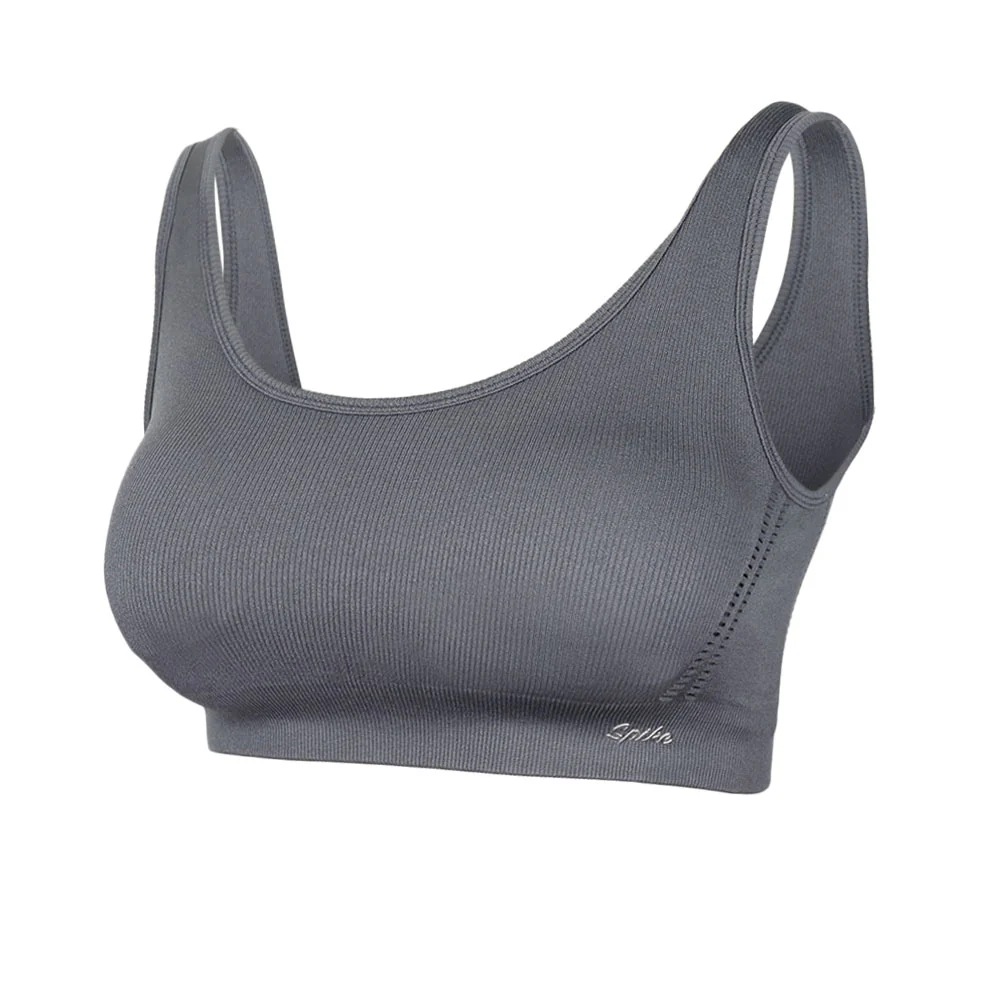 SPIKE Grey Women's Running Sports Bra