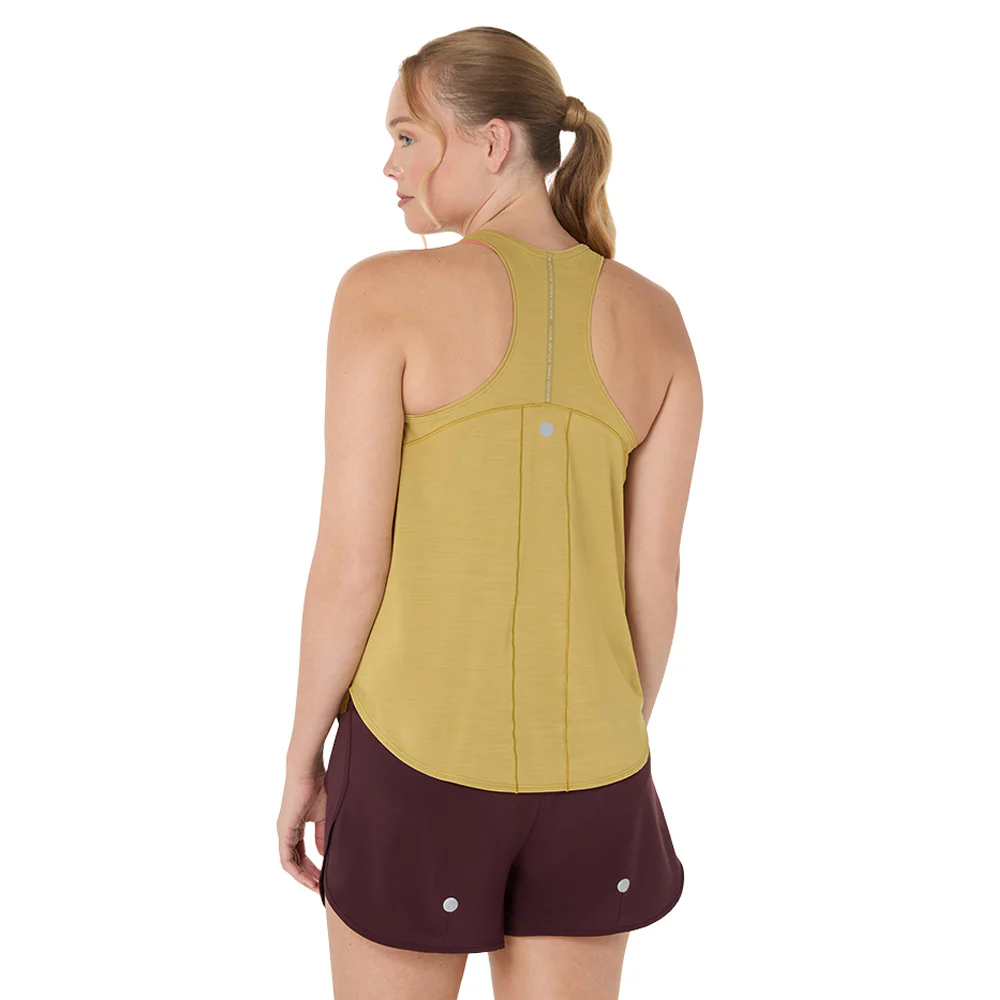 Asics Road Women's Running Tank — цвет желтый, размер L (американский размер)