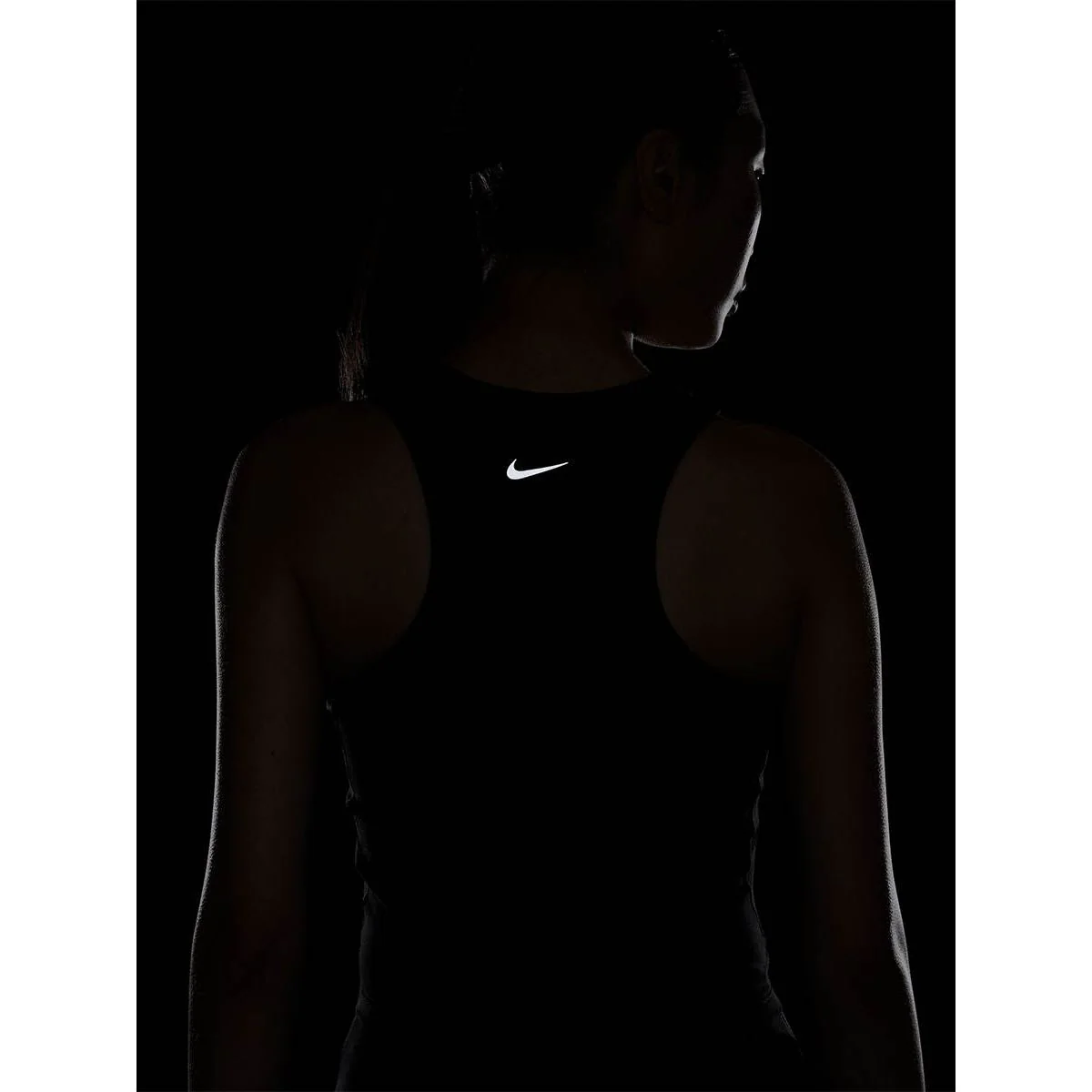 NIKE One Fitted Women's Training Tank - Black - L (ASIAN SIZE)
