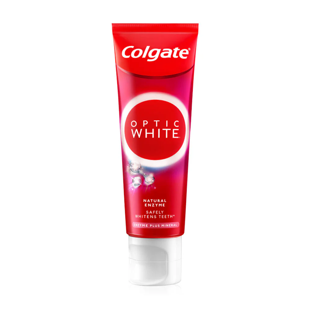 Colgate Optic White Enzyme Plus Mineral Toothpaste — Enzyme Plus Mineral, 80 г