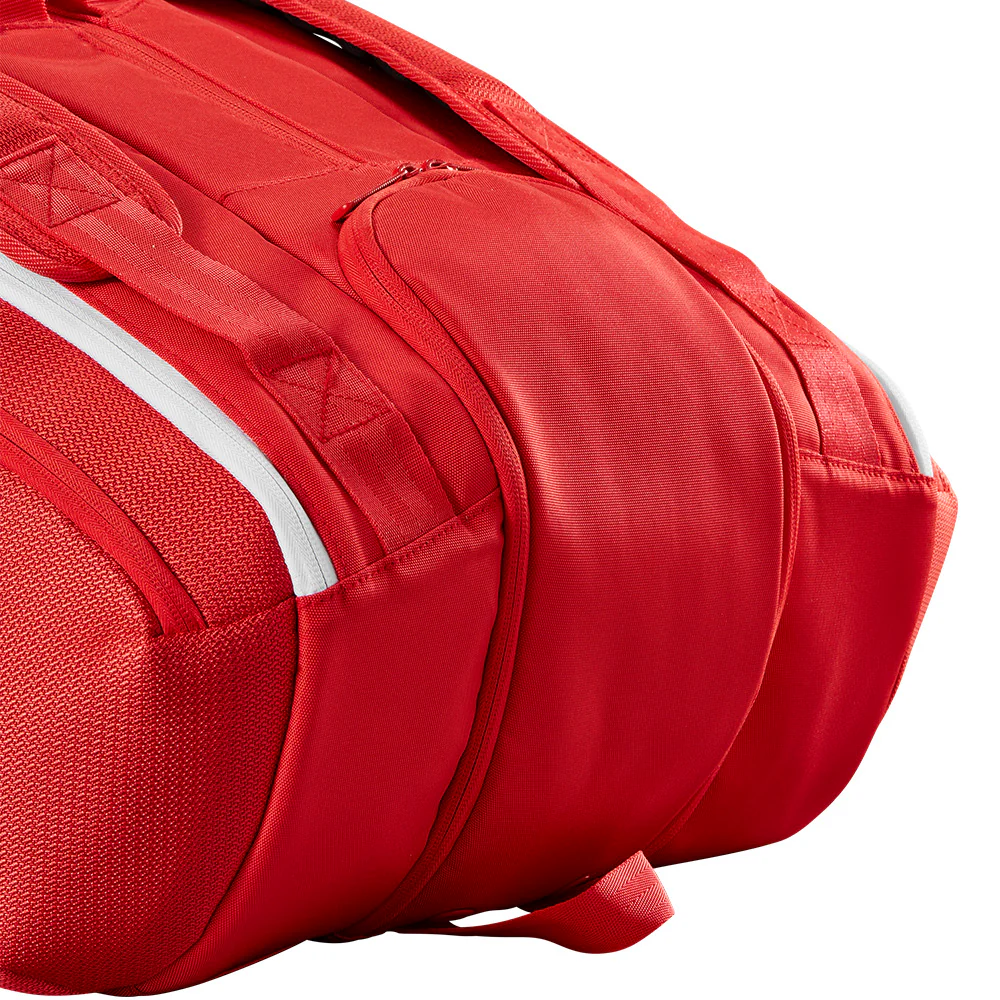 WILSON Super Tour 15 Pack Unisex Tennis Bag - Red - ONE SIZE