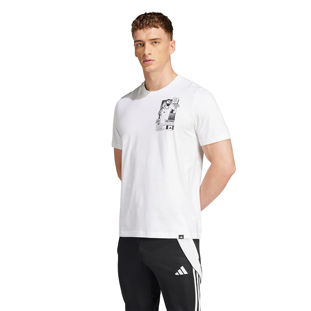 ADIDAS Messi Icon Graphic Men's Football T-Shirt