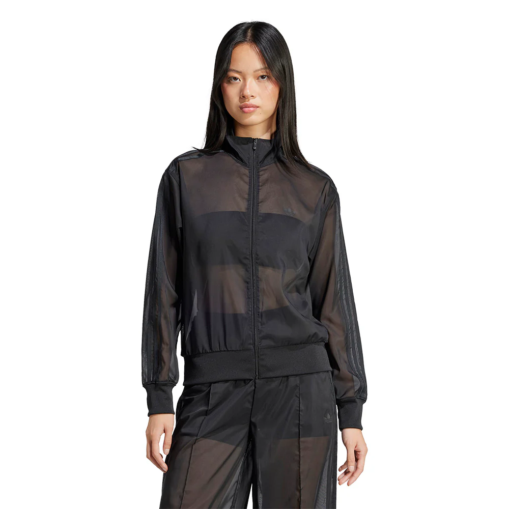 ADIDAS ORIGINALS Adicolor Sheer Track Women's Jacket - Black - 2XS (ASIAN SIZE)
