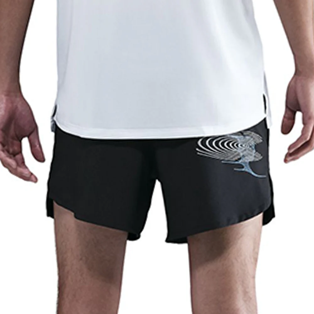 NIKE Dri-FIT Stride Men's Running Shorts - Black - L (US SIZE)