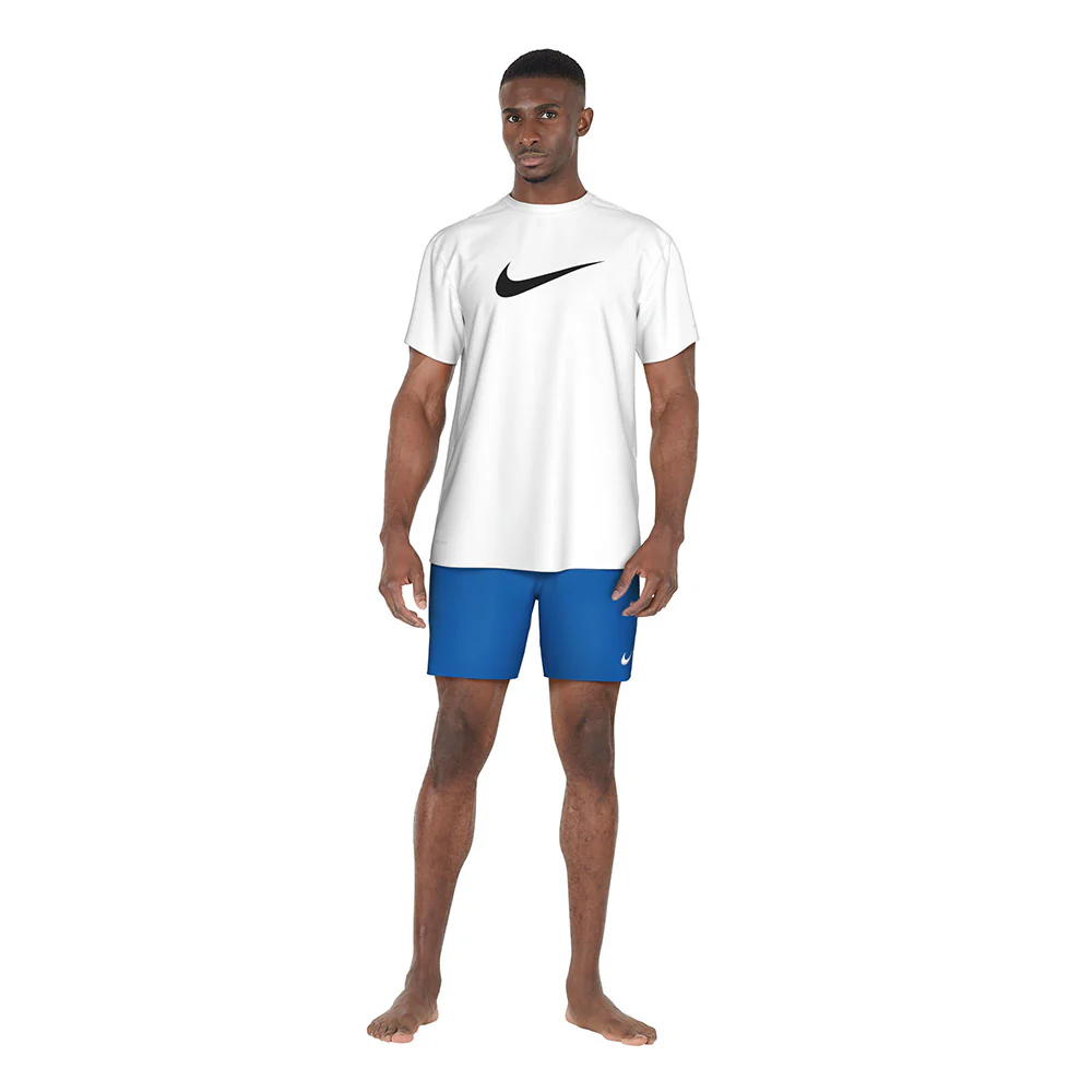 Мужская рубашка Nike Hydroguard Swim — цвет белый, размер L (американский размер)