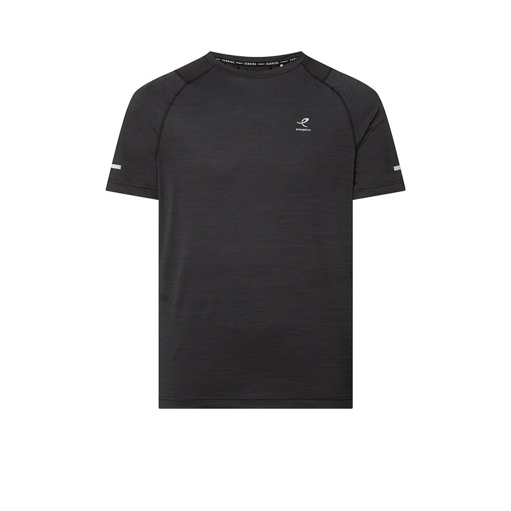ENERGETICS Ailo Men's Running T-Shirt - Black - L (EU SIZE)