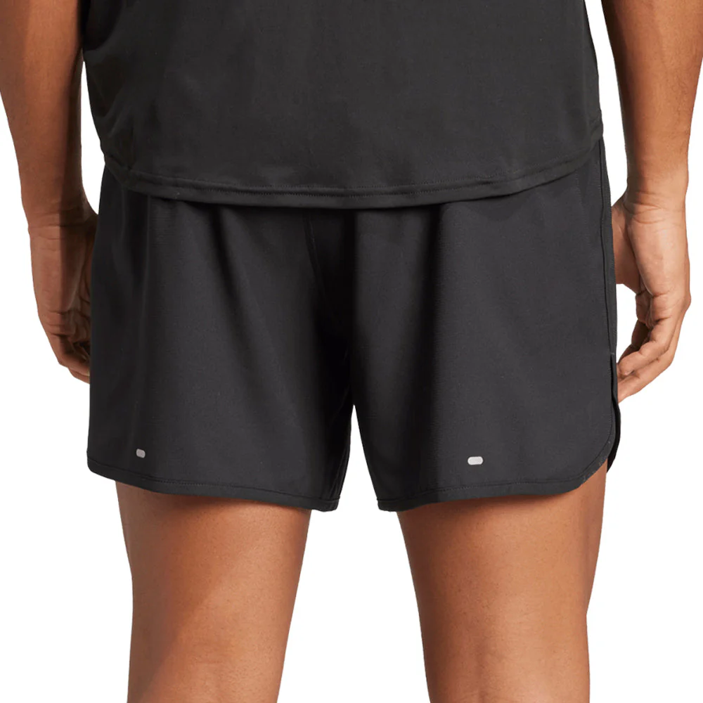 ADIDAS Own the Run 3-Stripes Men's Running Shorts - Black - 2XL (ASIAN SIZE)
