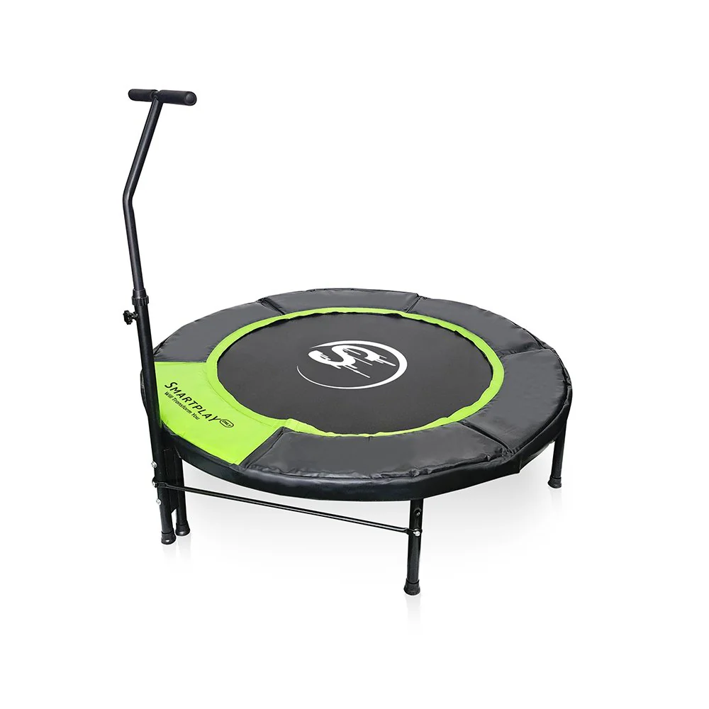 Smartplayonly แทรมโพลีนที่กระโดด รุ่นซุปเปอร์เบาซ์ ขนาด 55 นิ้ว สีเขียว - Green - One Size