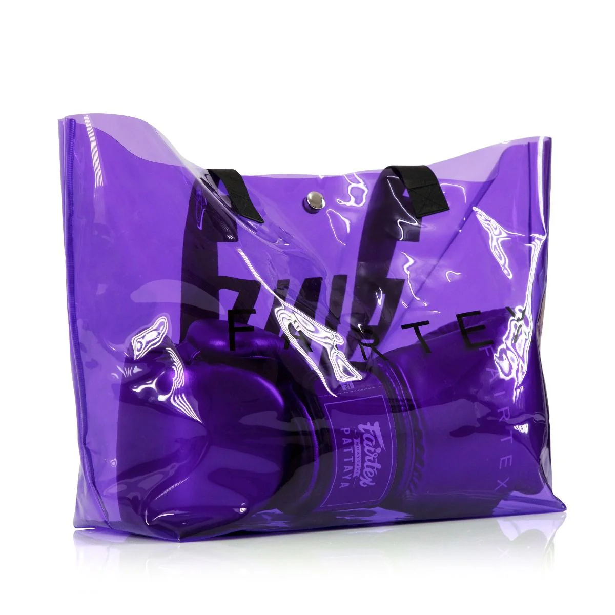 "Metallic" Boxing Gloves - Purple - Purple - 10 oz