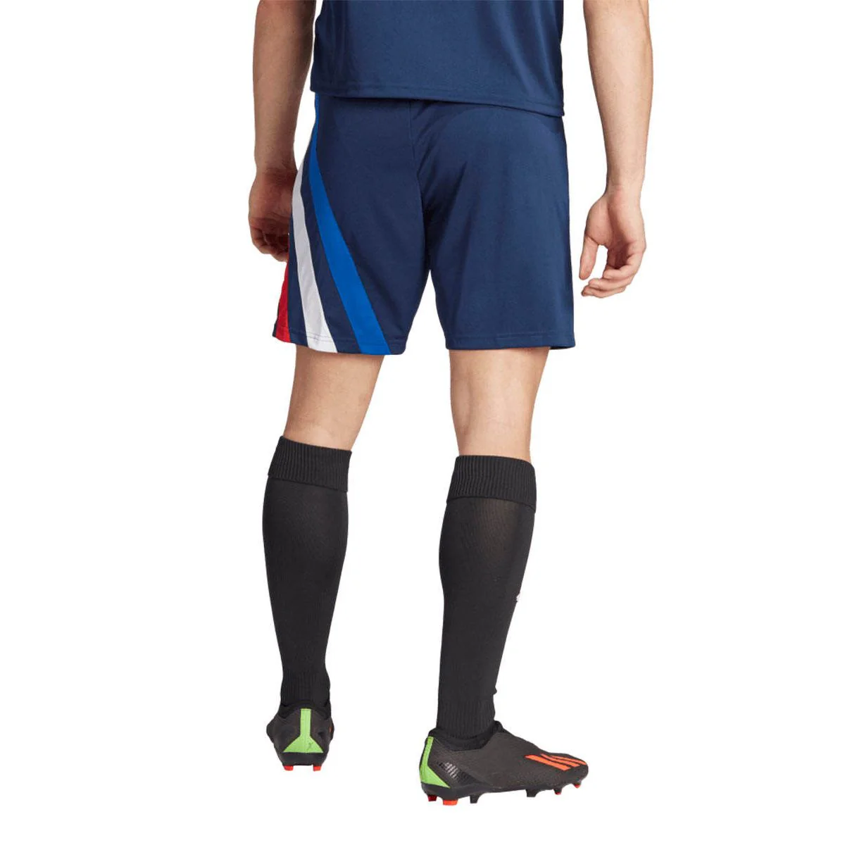 Мужские шорты Adidas Fortore 23 Football — цвет синий, размер 2XL (UK SIZE)