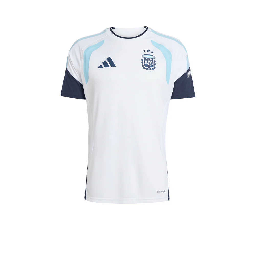 Мужская футбольная джерси Adidas Argentina 2026 Tiro Pro — цвет белый, размер 2XL (UK SIZE)