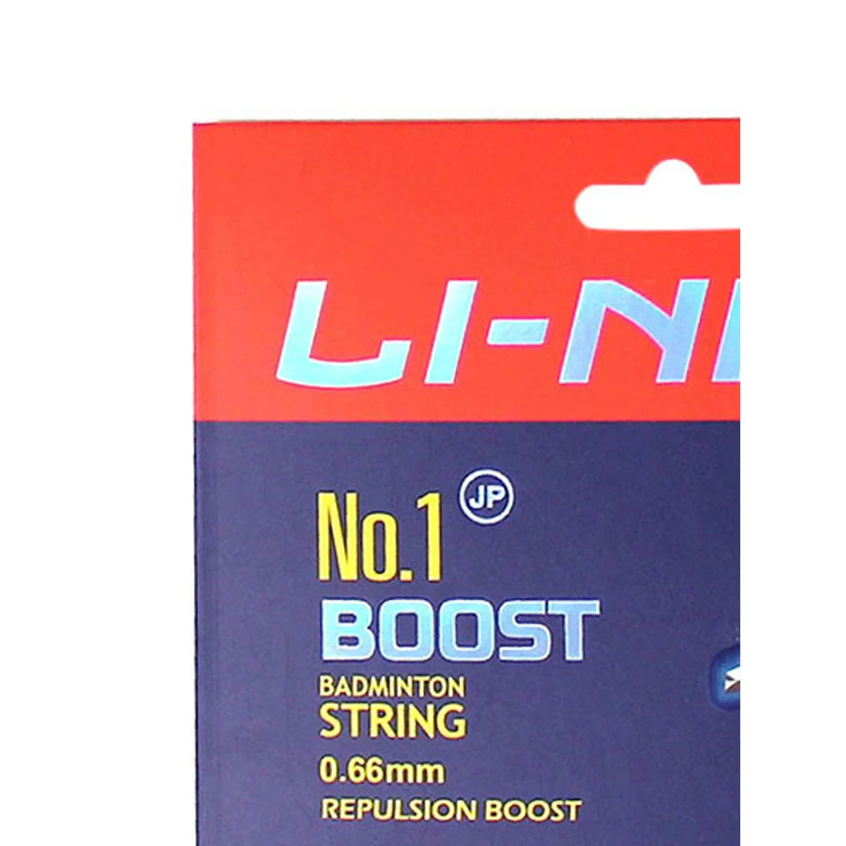 LI-NING No.1 Boost Badminton String - Black - ONE SIZE