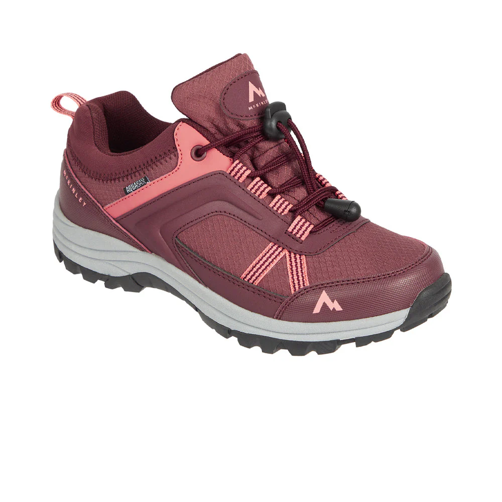 Детские треккинговые кроссовки Mckinley Maine II Aquabase — цвет красный, размер EU 28