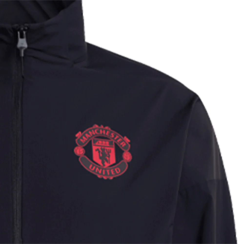 ADIDAS Manchester United Z.N.E. Anthem Men's Football Jacket - Black - 2XL (UK SIZE)