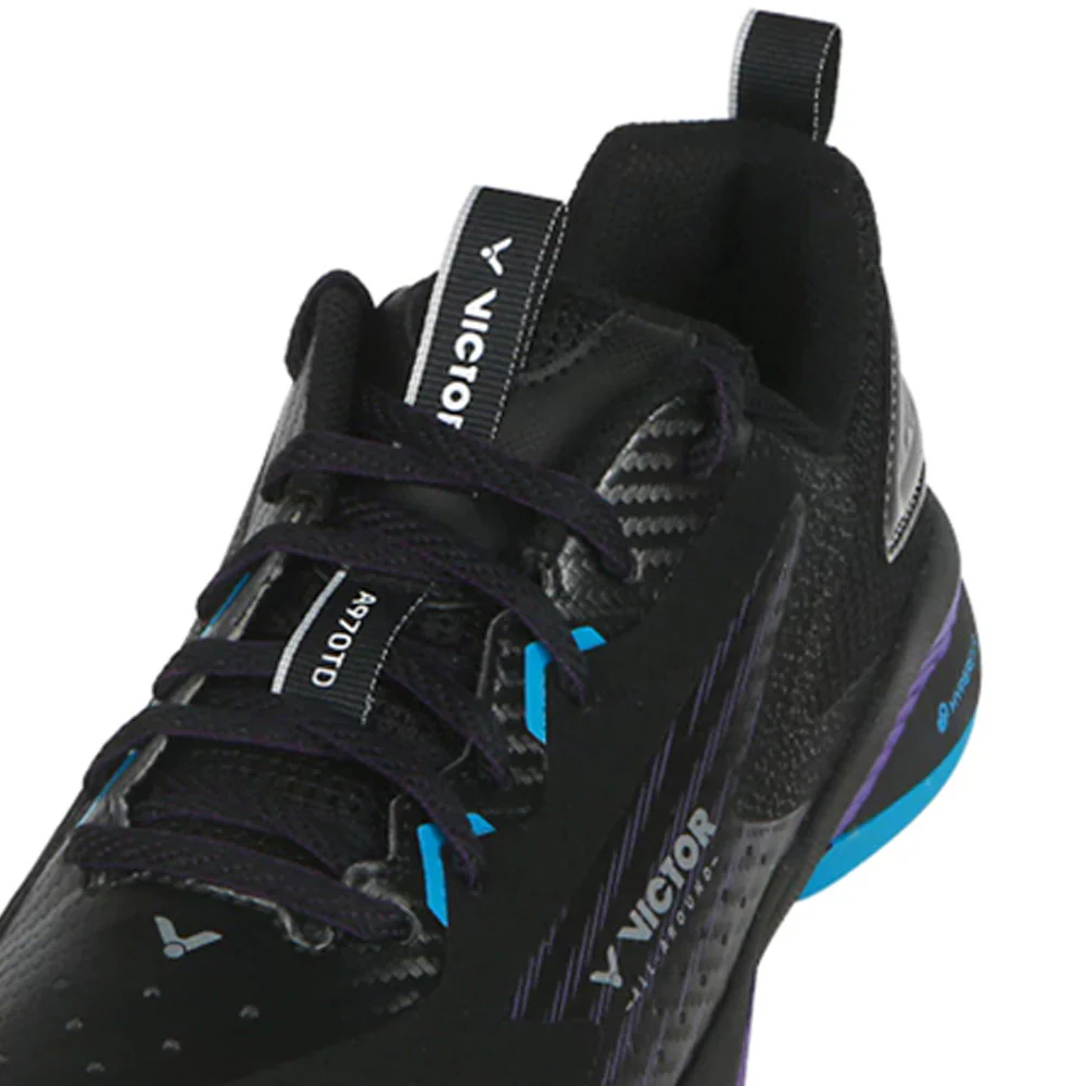 VICTOR A970TD Unisex Badminton Shoes - Black - EU 39