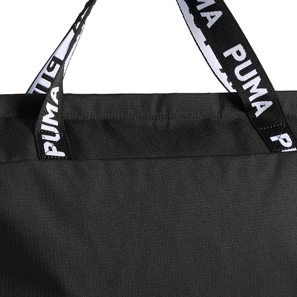 PUMA AT ESS Barrel Unisex Tote Bag - Black - ONE SIZE