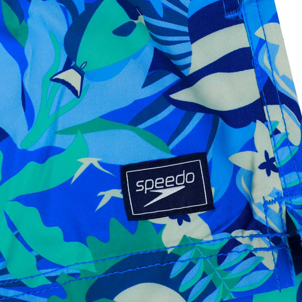 SPEEDO Redondo Edge Printed 14" Men's Watershorts - Blue - 2XL (UK SIZE)