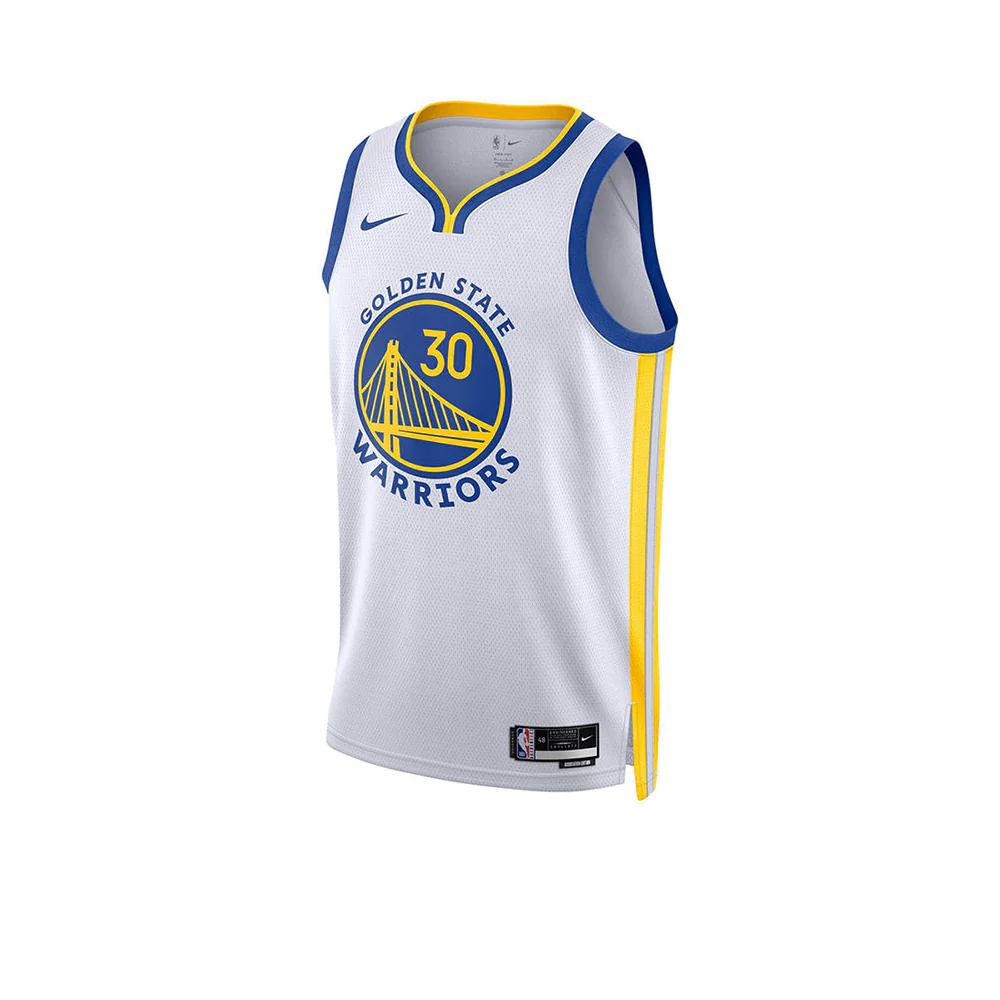 NIKE Stephen Curry Golden State Warriors Association Edition 2022/23 Men's Basketball Jersey - White - 2XL (US SIZE)