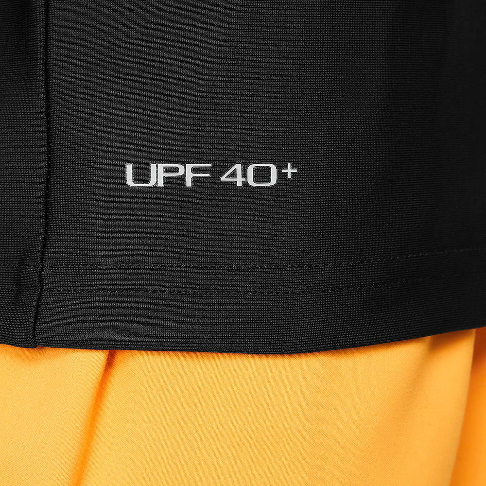 NIKE 3-D Swoosh Long-Sleeve Boys Rashguard - Black - L (US SIZE)