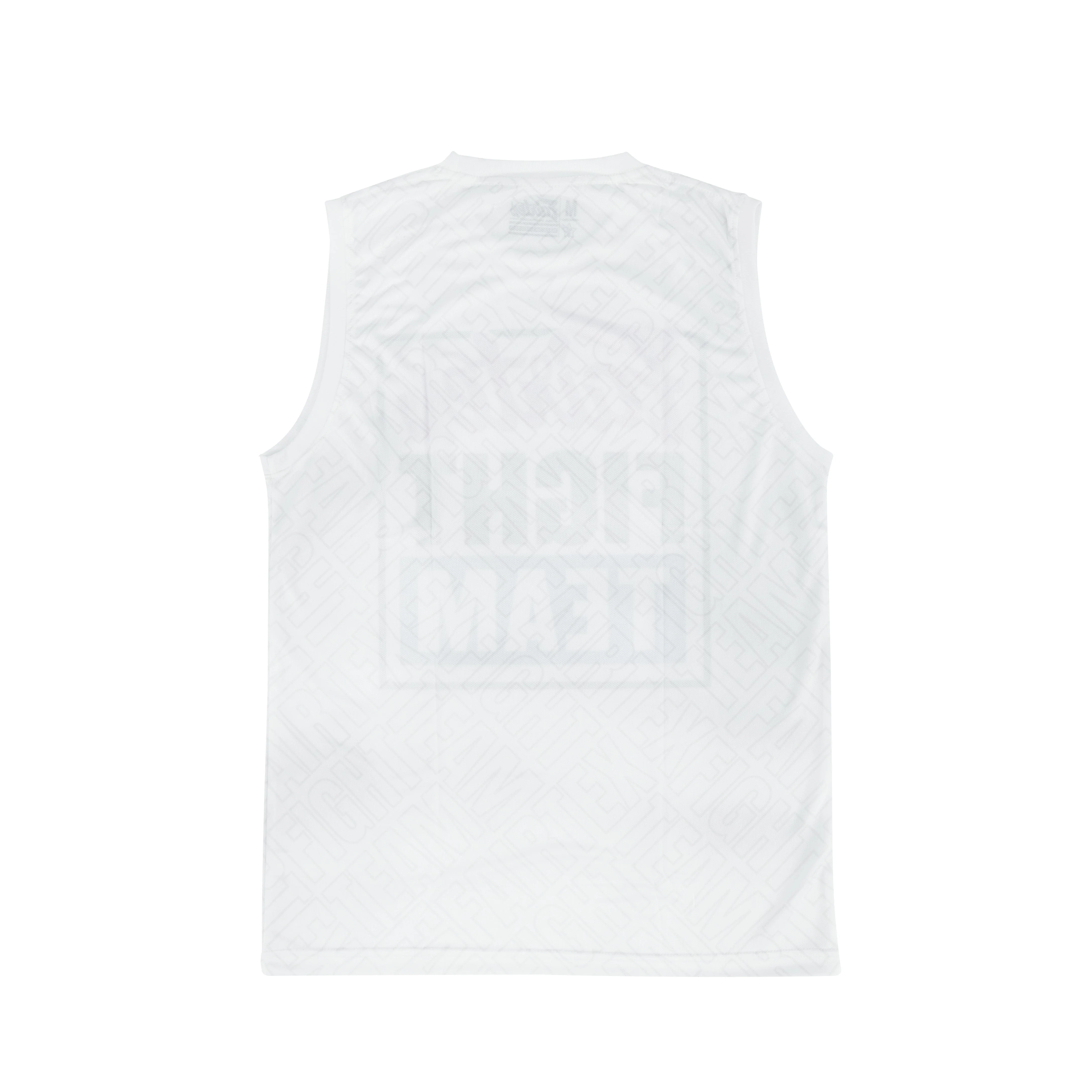 Fairtex Cotton Jersey - MTT45 - White/Red - White - 2XL