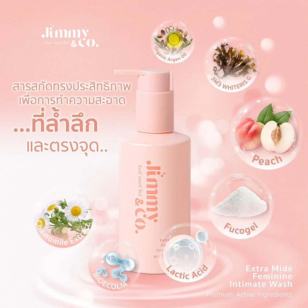 Jimmy & co. Feminine Intimate Wash 180ml