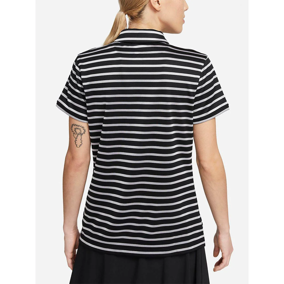 Женское поло для гольфа Nike Dri-FIT Victory — цвет белый, размер L (американский размер)