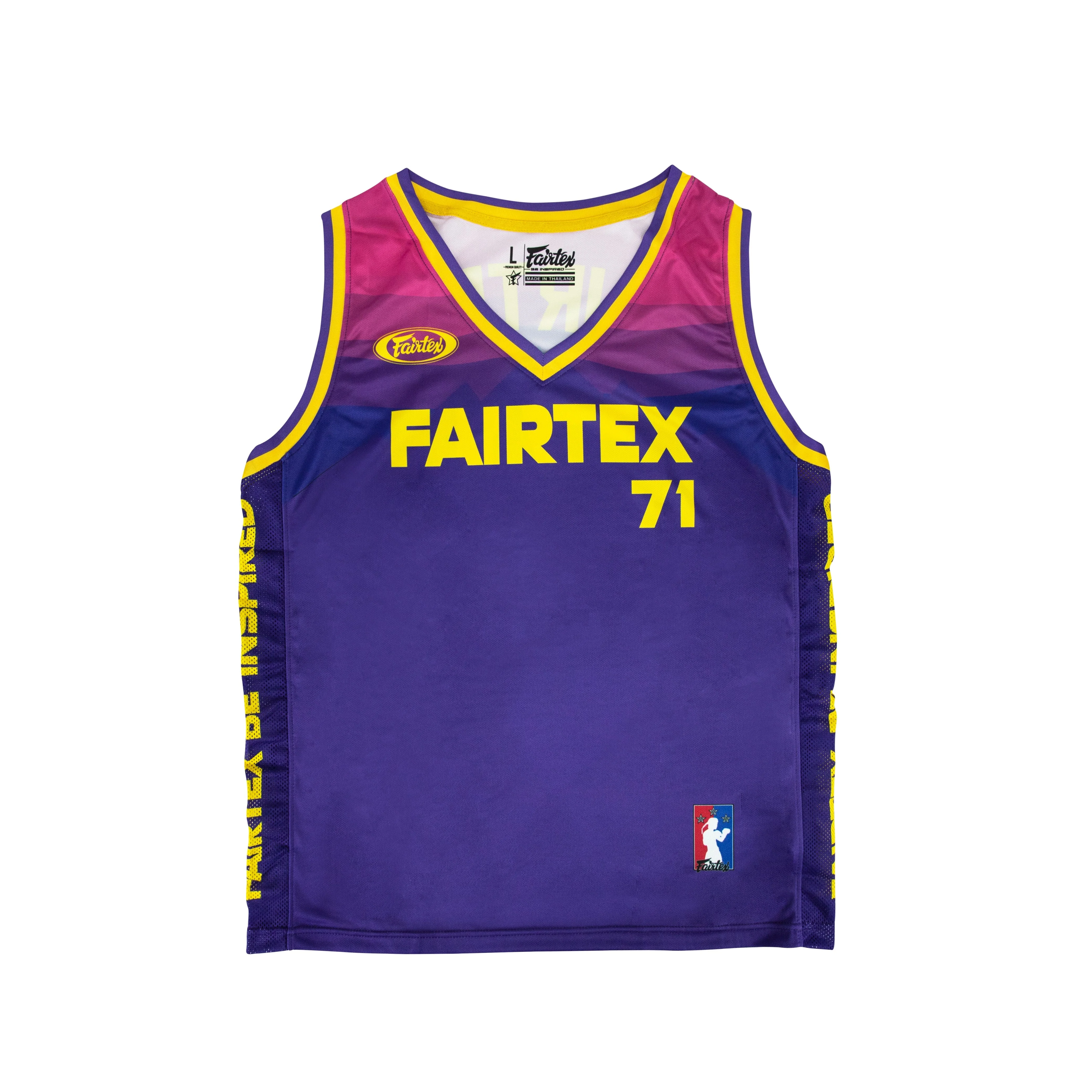 Fairtex Basketball Jersey - JS26 - Purple - Purple - 2XL