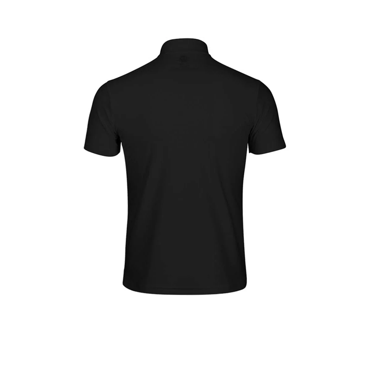 WARRIX Premium Unisex Football Polo Shirt - Black - 2L (US SIZE)