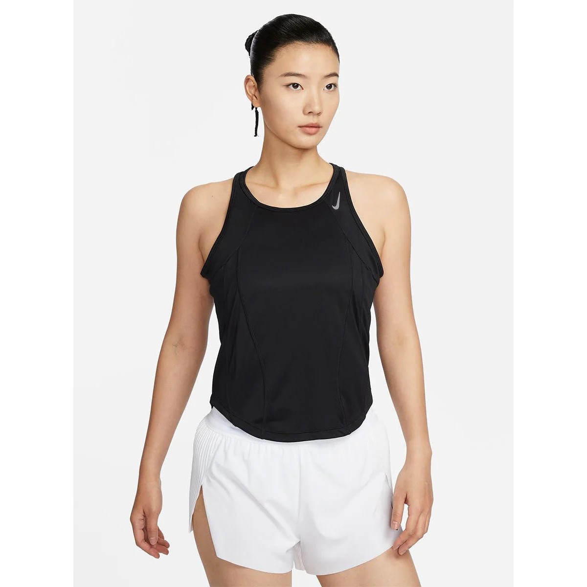 NIKE Fast Women's Running Tank - Black - L (ASIAN SIZE)