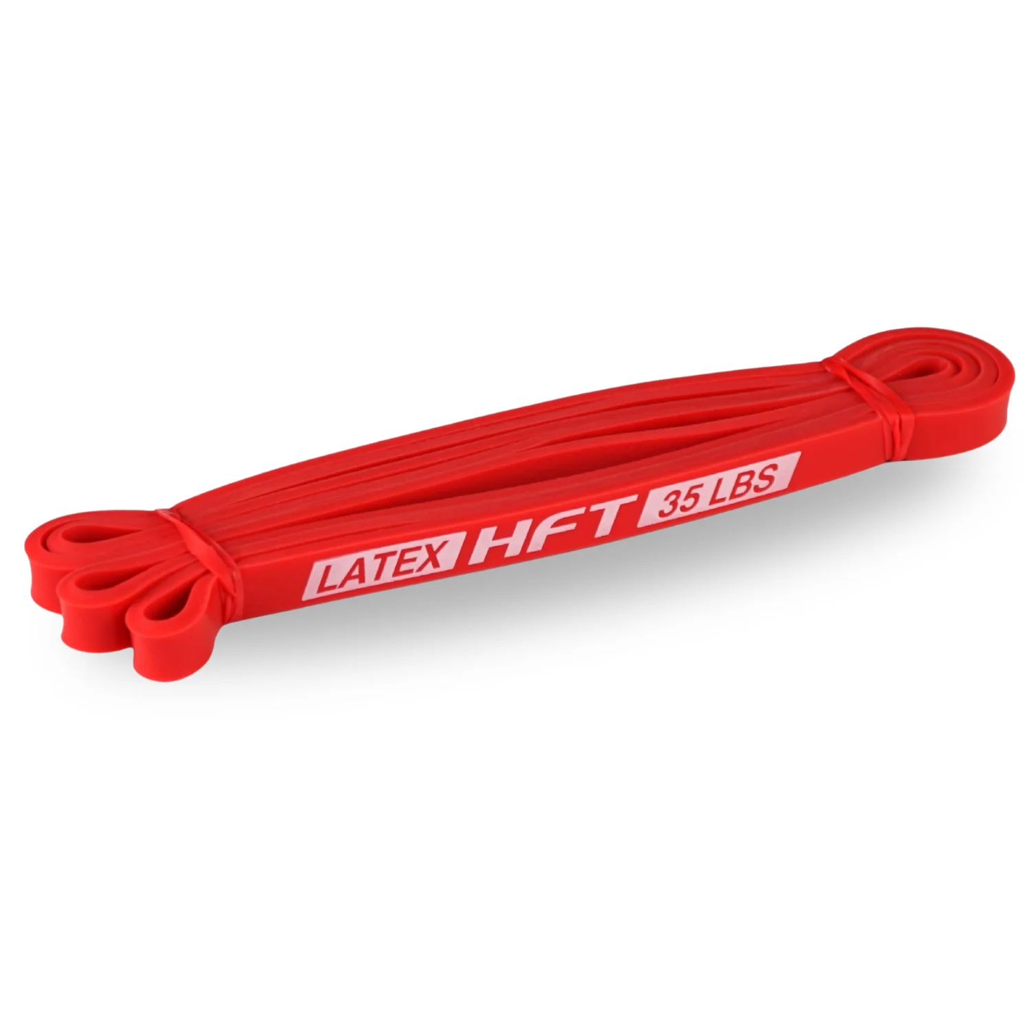 ยางยืดออกกำลังกาย Pull Up Band Latex - Homefittools - Multi color - 15-35 Lbs - Red