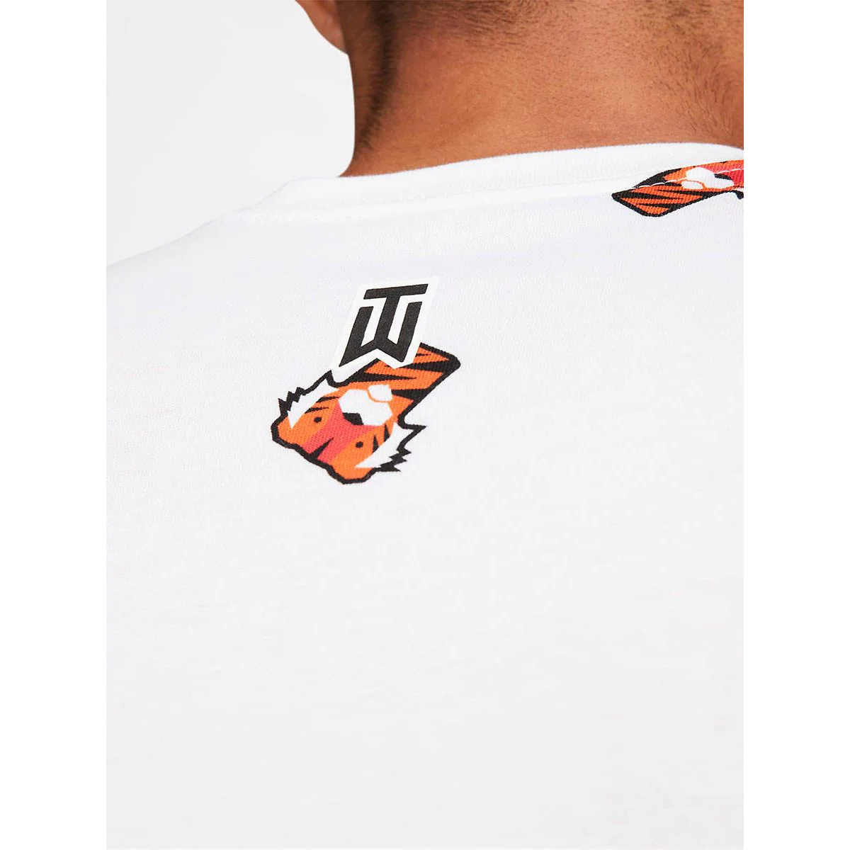 Мужская футболка Nike Tiger Woods "Frank" Golf — цвет белый, размер 2XL (американский размер)