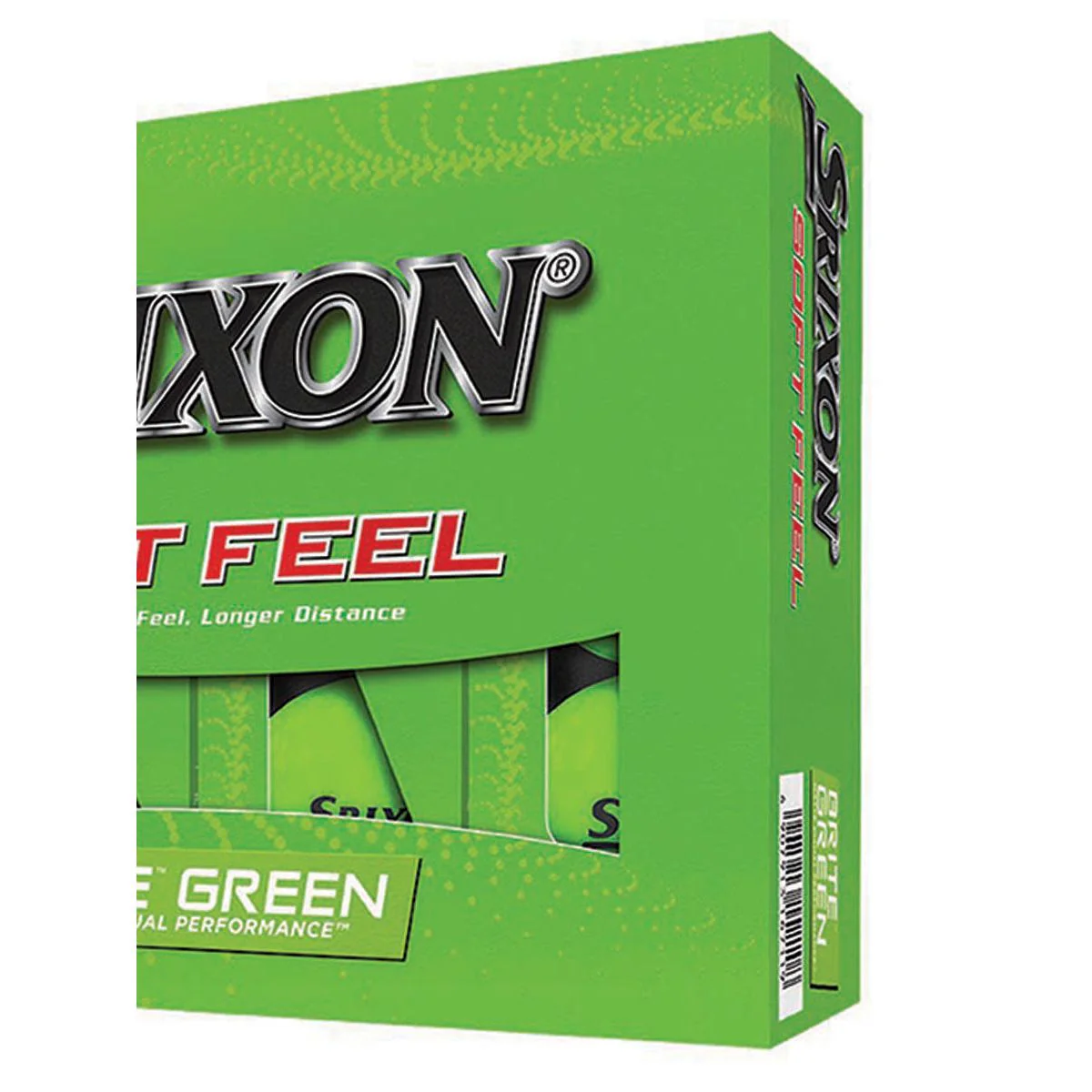SRIXON Soft Feel 13 Brite Golf Balls - Green - ONE SIZE