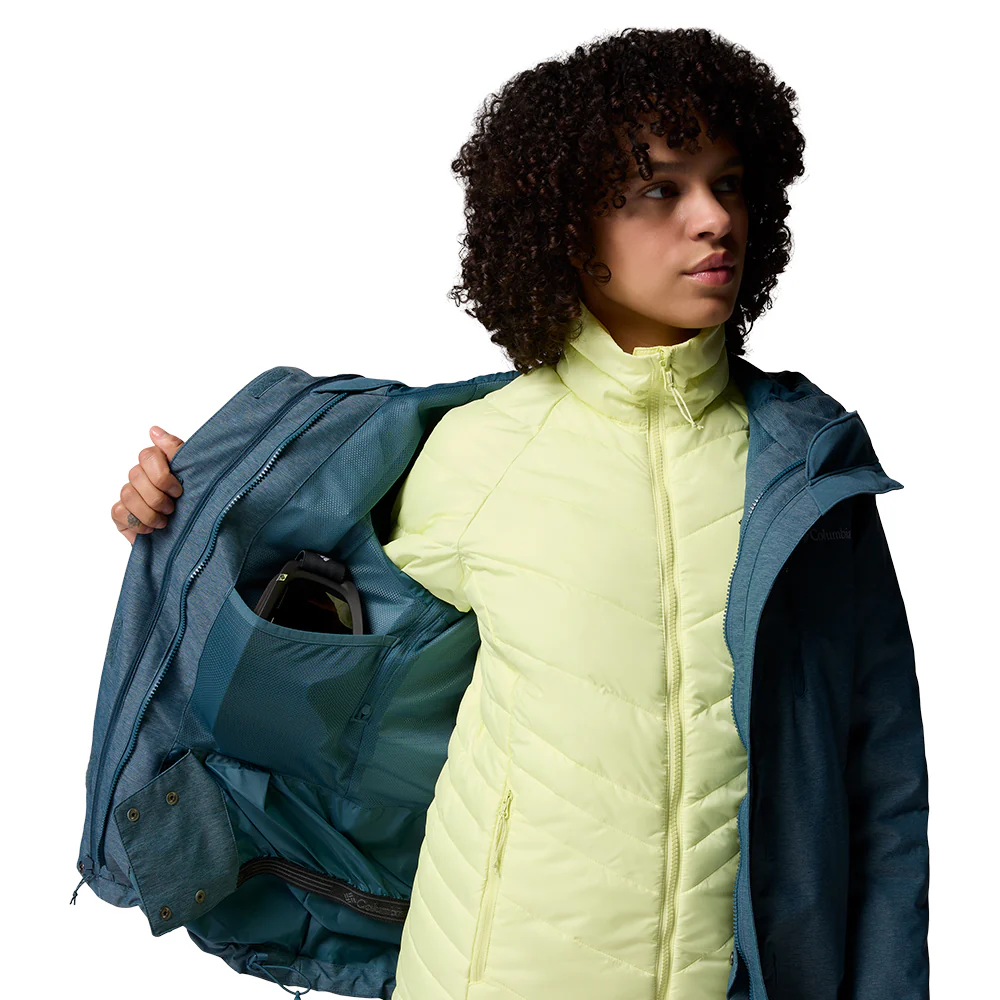 Женская куртка Columbia Whirlibird™ V Interchange — цвет зеленый, размер 2XL (американский размер)