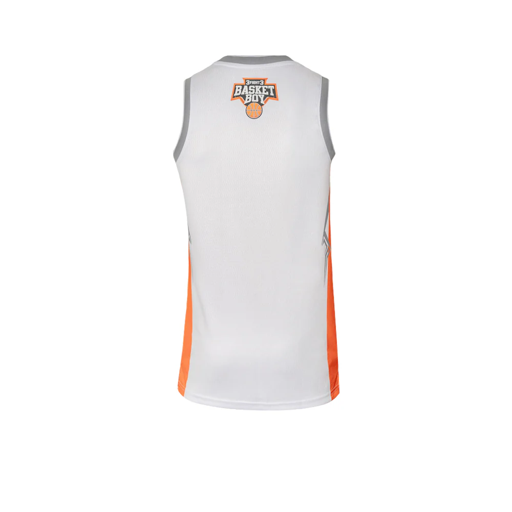 Джерси унисекс Warrix Basket Boy Match Basketball — цвет белый, размер 2L (американский размер)