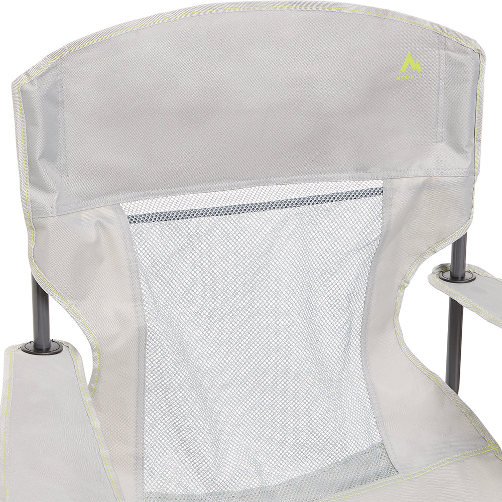 MCKINLEY Faro 200 XL Camping Chair - Grey - ONE SIZE