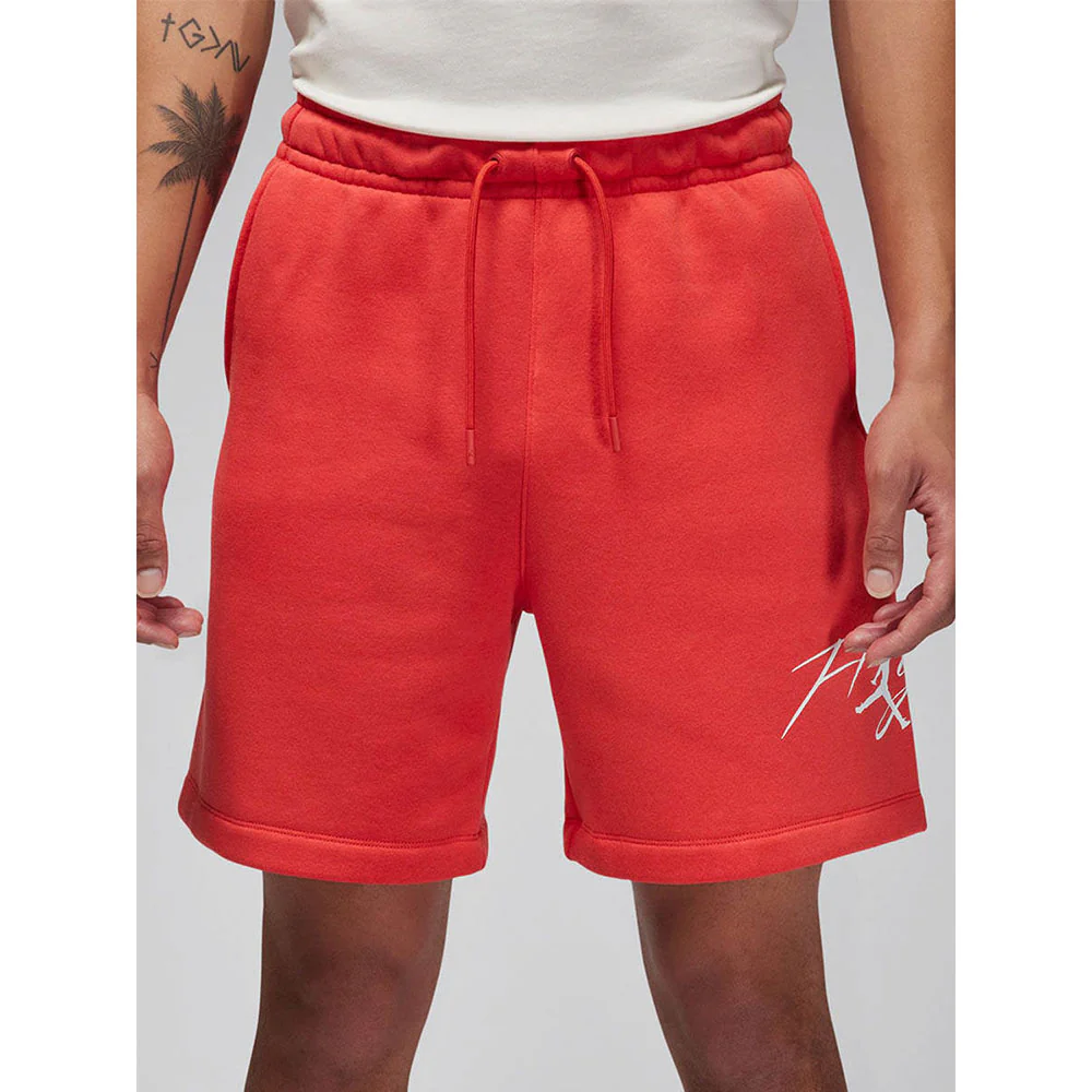 Мужские шорты Nike Jordan Brooklyn Fleece Basketball — цвет красный, размер 2XL (американский размер)