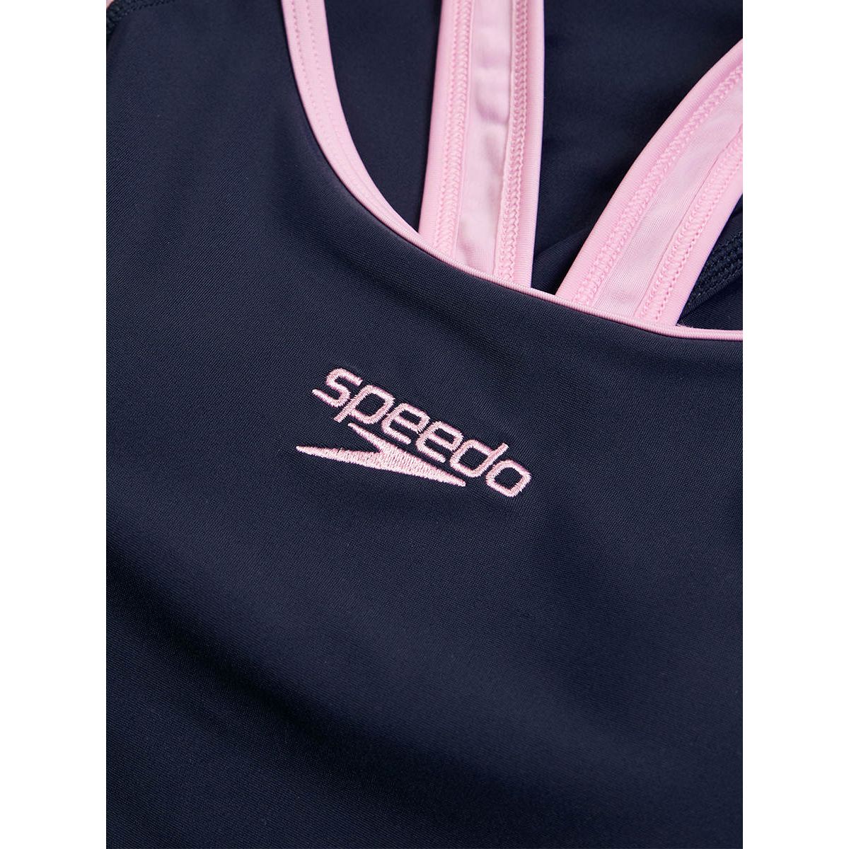 Женский купальник Speedo Sleeveless Kneesuit — цвет синий, размер UK 32