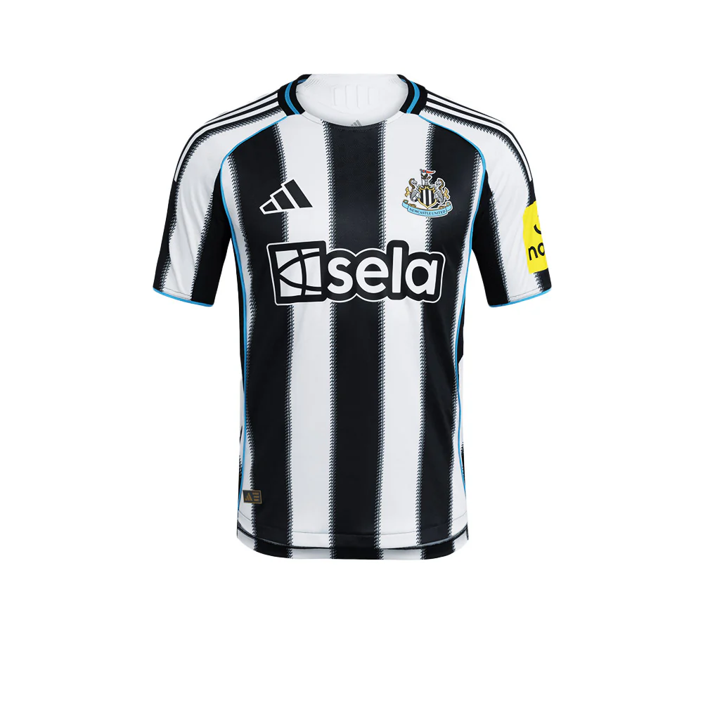 ADIDAS Men's Newcastle United FC Home Authentic 2025/26 Jersey - Multi Color - L (UK SIZE)