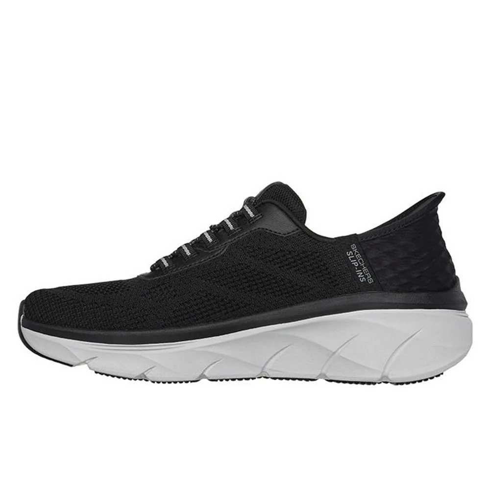 SKECHERS Slip-ins® Relaxed Fit®: D'Lux Walker 2.0 - Rezinate Men's Lifestyle Shoes - Black - US 10