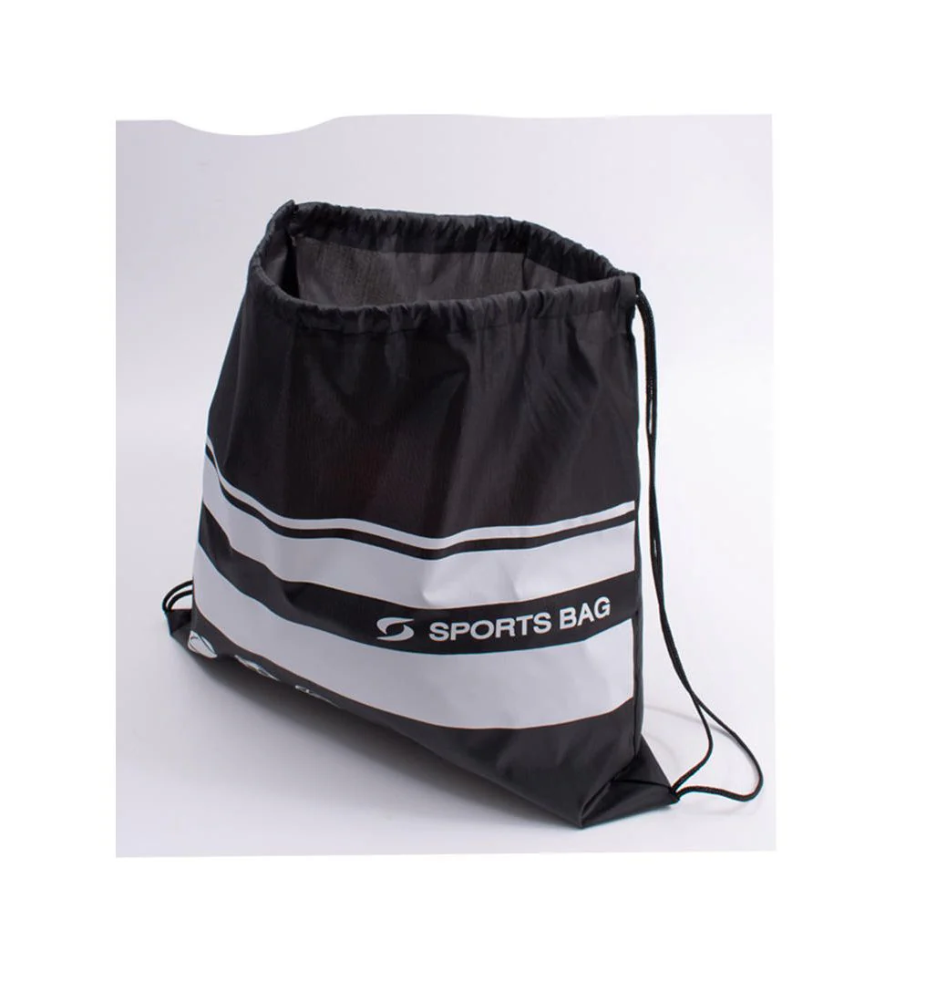 S SPORTS SSPQ322BAG06BK Unisex Gym Sack - Black - ONE SIZE
