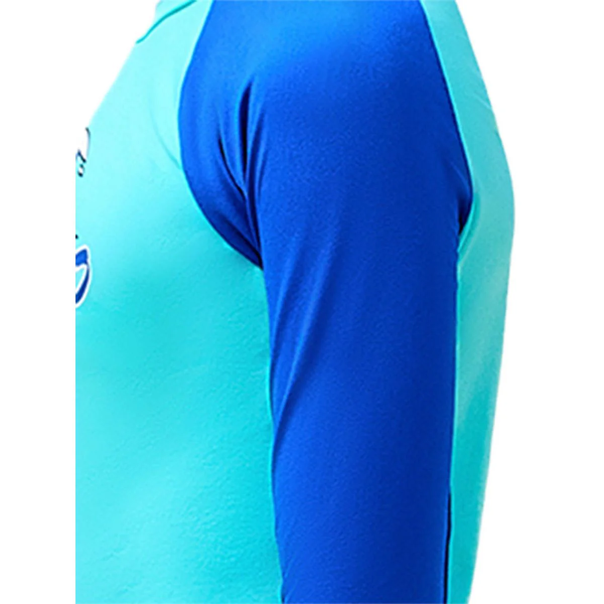 SPEEDO Waves Long Sleeve Boys Rashguard - Blue - 11-12 YEARS