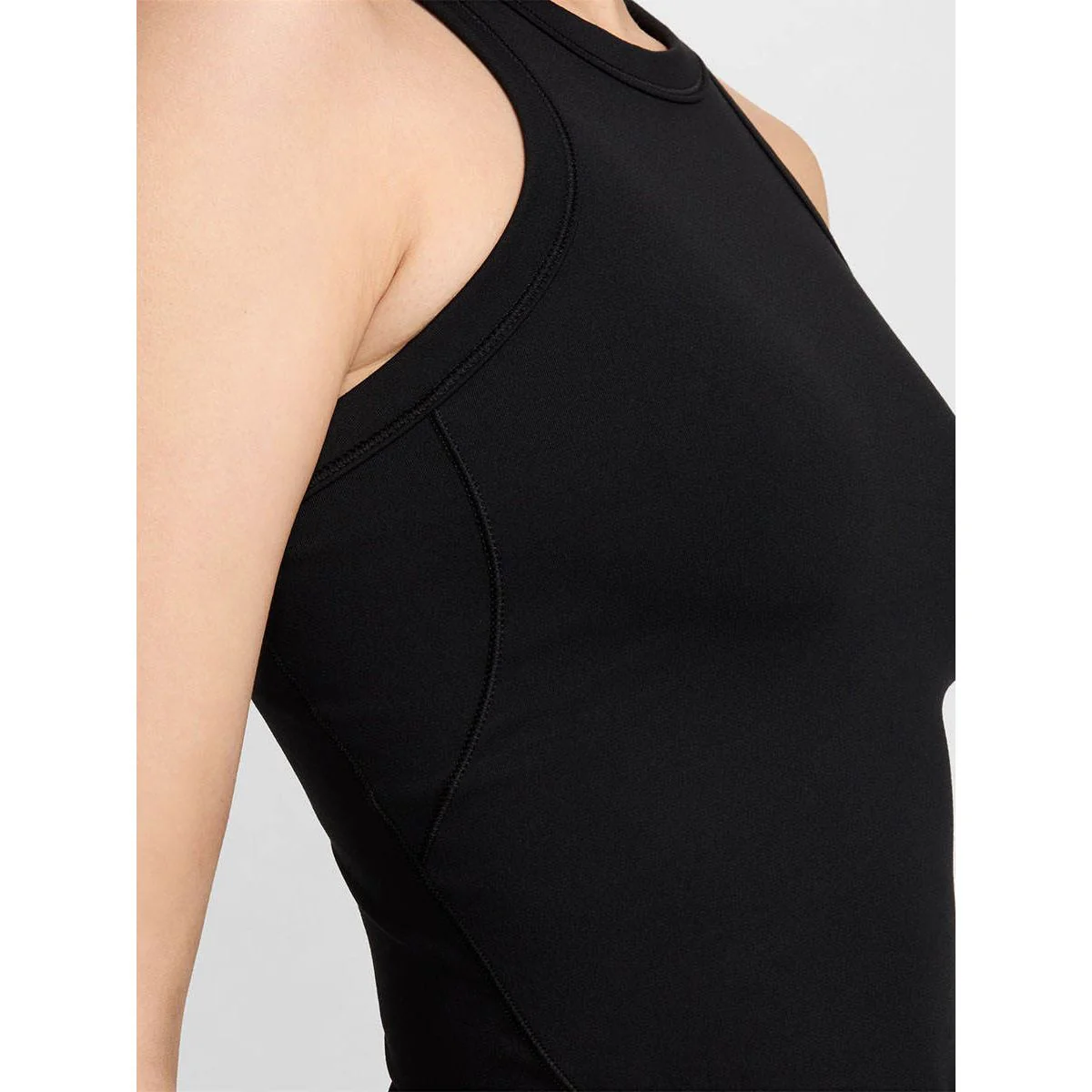 NIKE One Fitted Women's Training Tank - Black - L (ASIAN SIZE)