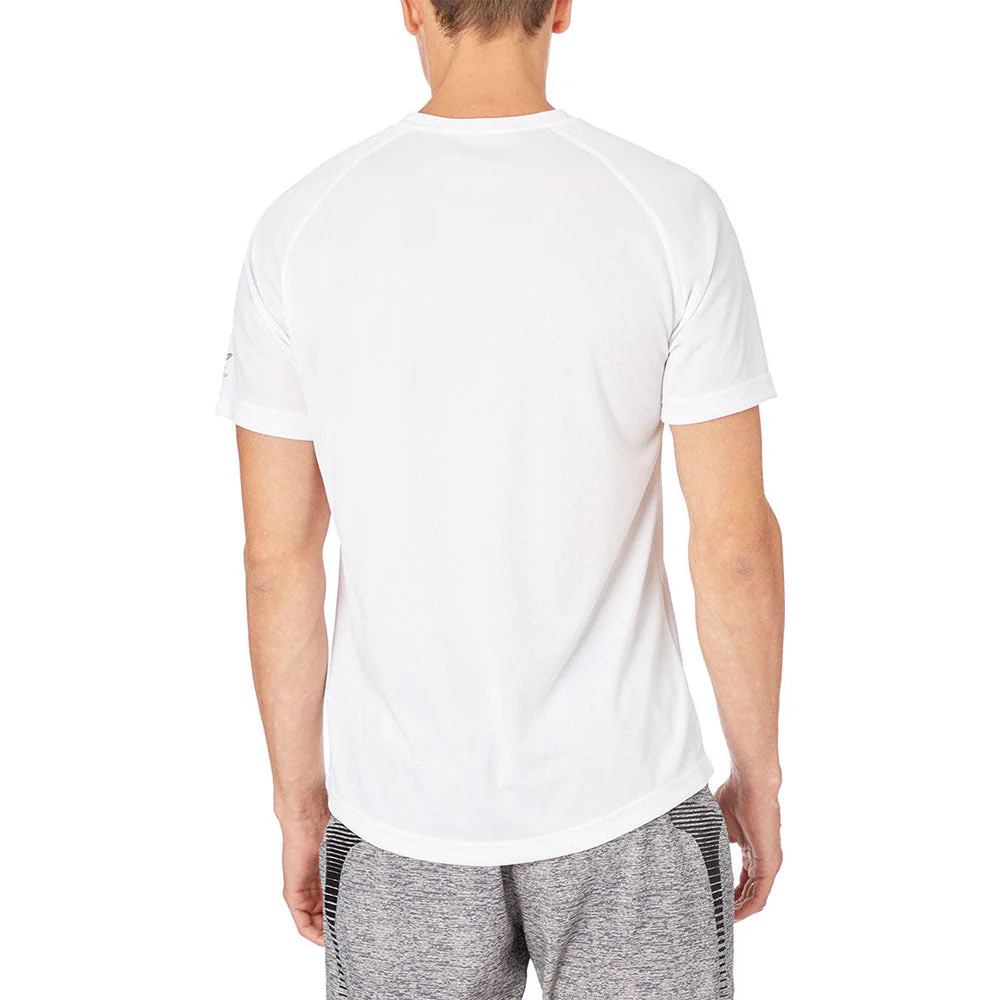 Мужская беговая футболка Energetics Martin — цвет белый, размер 2XL (EU SIZE)
