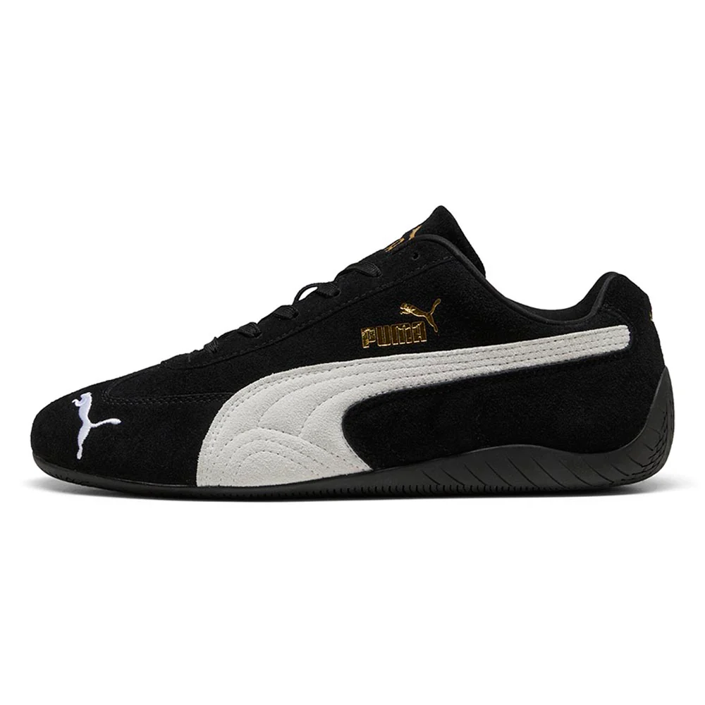PUMA Speedcat OG Unisex Lifestyle Shoes - Black - UK 10