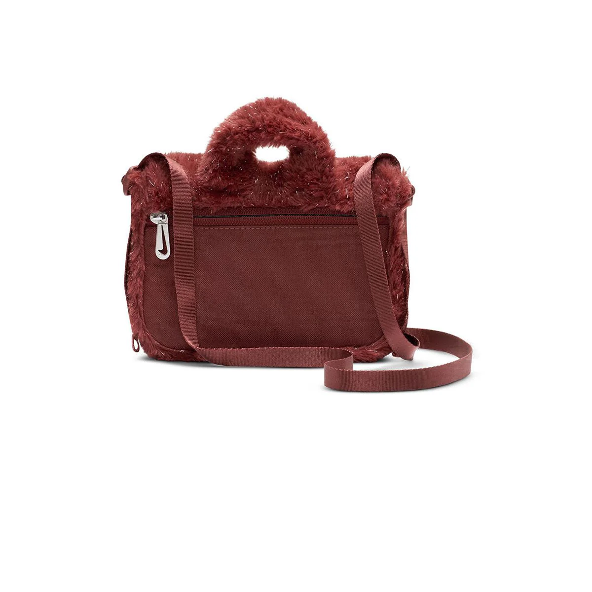 NIKE Faux Fur Girls Crossbody Bag