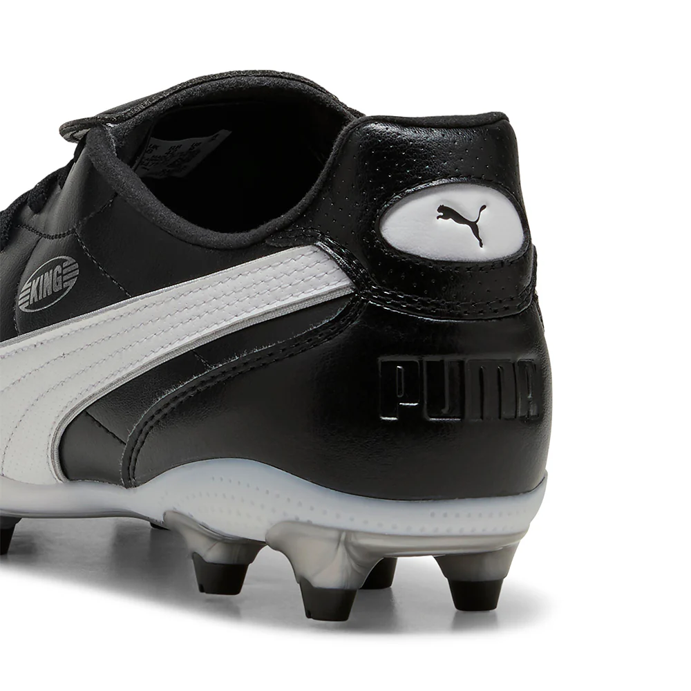 PUMA King Liga FG/AG Unisex Football Shoes - Black - UK 10